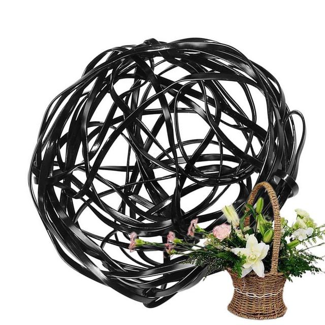 Floral Cage Flower Frog Twistable Floral Frog & Wire Ball Flower